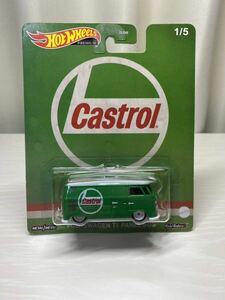 ホットウィール プレミアム CASTROL VOLKSWAGEN T1 PANEL BUS / フォルクスワーゲン パネルバス / カストロール