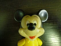 TSA-01256-03 ミッキーマウス 人形 ソフビ レトロ アンティーク 高さ約14cm_画像6