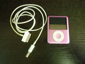 TSA-01297-03 Apple アップル ipod nano A1236 8GB ピンク ※ジャンク品