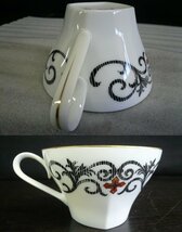 TMB-06211-03 Noritake ノリタケ JULIAN 2646 月桂樹 N印 カップ&ソーサー まとめて 6客_画像9