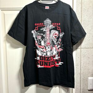 DizzySunfist 黒 大阪 半袖Tシャツ Lサイズ ディジーサンフィスト