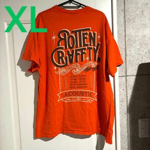 ロットングラフティー 2021 オレンジ 半袖Tシャツ XLサイズ ROTTENGRAFFTY