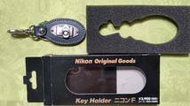 ニコンオリジナルグッズ ニコン・セールスプロモーション品質管理 7805 日本製 キーホルダー Key Holder ニコンF オリジナルケース入り_画像1