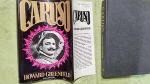 ヴィンテージ カバー付き ハードカバー洋書 エンリコ・カルーソー（歴史的テノール歌手）の生涯 CARUSO / HOWARD GREENFELD 1983年 PUTNAM