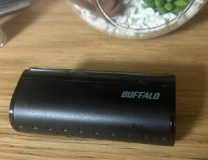 BUFFALO バッファロー モバイルバッテリー BSMPB3310P1BK ブラック 本体、ケーブルのみ