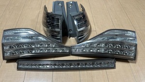 トヨタ純正 LED クリア テールランプ フィニッシャー 左右セット ICHIKOH 28-196 28-197 AHR20W . HV エスティマ 前期 ACR50W GSR50W.