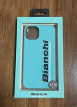 新品未使用 bianchi ビアンキ iPhone スマホケース_画像1