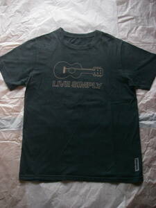 【patagonia】T-shirt/半袖Ｔシャツ★廃版★メンズS（JP/Mサイズ）★ブラック★LIVE SIMPLY/希少