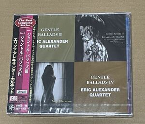 未開封 送料込 Eric Alexander Quartet - Gentle Ballads III / Gentle Ballads IV / ジェントル・バラッズ / VHCD-1187