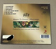 送料込 SACD Hybrid Return To Forever - Musicmagic ナンバー入り 輸入盤 / AFZ250_画像2