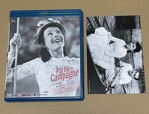 送料込 ピクニック HDリマスター版 Blu-ray ポストカード付き / ジャン・ルノワール, シルビア・バタイユ