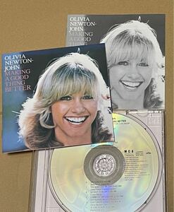 送料込 Olivia Newton-John - きらめく光のように 国内盤CD / Making A Good Thing Better / オリビア・ニュートン・ジョン / UICY3293