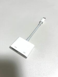 送料無料! アップル Apple A1438 HDMI変換ケーブル Lightning Digital AVアダプタ iPhone ミラーリング 