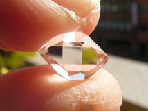 7115 ハーキマーダイヤモンド 超超極美麗10.6mmの超超クリア極透明水晶クリアクリア極コロン_画像3