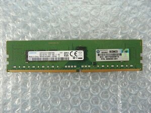 1NTB // 8GB DDR4 19200 PC4-2400T-RD0 Registered RDIMM 1Rx8 M393A1K43BB0-CRC0Q 809080-091 // HP ProLiant DL160 Gen9 取外 //在庫2