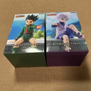 HUNTER×HUNTER　ぬーどるストッパーフィギュア　ゴン　キルア