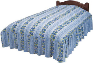  новый товар @ хлопок 100% оборка имеется bed чехол на футон одиночный / голубой 