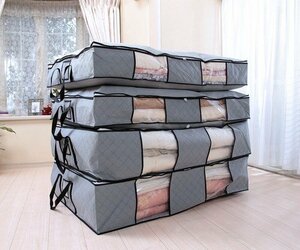 new goods @ bamboo charcoal entering deodorization futon storage case (4 piece set )(TAN-204-4) ( futon sack futon storage sack futon case futon storage feather futon storage sack )