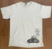 貴重 レア 格安 ステューシー stussy Tシャツ L スカル バイクT_画像1