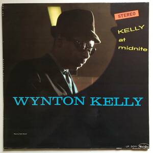 US 初期プレス ● WYNTON KELLY ● Kelly At Midnite (Midnight)　コーティング仕様　AudioMatrix刻印