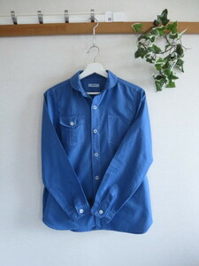 * free shipping *niko and... Nico and smoky blue small collar. adult good-looking shirt 4 size 