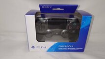 【ジャンク品】DUALSHOCK4 ジェット・ブラック_画像1