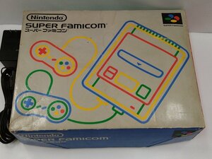  Super Famicom body AC adapter AV cable attaching 