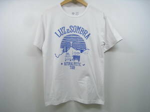 LUZeSOMBRA ルースイソンブラ プリント Tシャツ 半袖 ロゴ 白 ホワイト サイズM