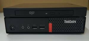 Lenovo ThinkCentre M710q Tiny Core i3-7100T メモリ4GB　SSD256GB DVDドライブ付 Win10Pro　管理番号：S057