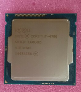 CPU 4個セット Intel Core i7-4790 SR1QF 3.60GHz i7 第4世代 プロセッサー 中古動作確認済 管理番号：C156