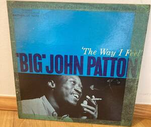 BIG JOHN PATTON the way i feel new york usa BST84174 両面耳 van gelder刻印