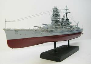 日本海軍　戦艦　比叡　1/700　完成品