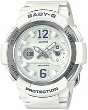 【新品】カシオ BABY-G ★BGA-210-7B4JF ★ホワイト×シルバー_画像1