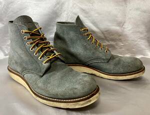  rare records out of production limitation 11 year made RED WING 8144 SLATE BLUE. Red Wing s rate blue suede Irish setter 27.5cm USA made inspection 8174