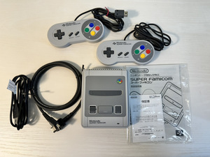 3899-02* превосходный товар * электризация проверка settled * nintendo Nintendo Nintendo Classic Mini MOD*CLV-301 Super Famicom сразу ... комплект *