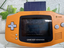 4129-02★任天堂/GEME BOY ADVANCE/ゲームボーイ アドバンス/GBA/オレンジ/動作確認済み/AGB-001★_画像8