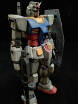 HGUCガンダム＋モビルスーツハンガー完成品_画像9