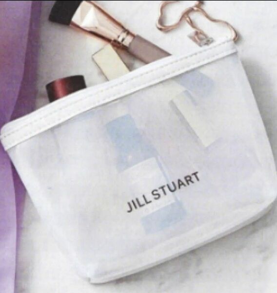 ゼクシィ 特別付録 ジルスチュアート JILL STUART ポーチ　クーポンご使用ください