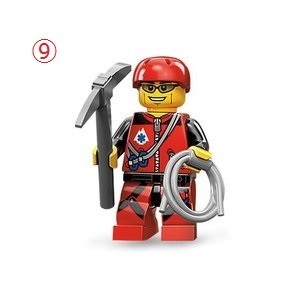 △LEGO（レゴ)△ミニフィギュアシリーズ11△ ⑨登山家