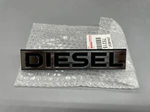 ■■■トヨタ純正 ランドクルーザー ラジエターグリルオーナメント DIESEL エンブレム ランクル 25ｍｍX138mm