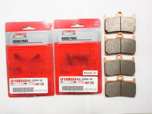  postage 185 jpy 2 box set Yamaha original front brake pad MT07 MT09 YZF-R6-YZF1000 XJR1300 4B5-25805-00