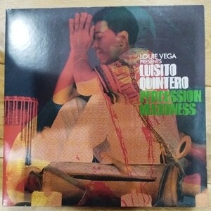 Louie Vega presents Luisito Quintero / Percussion Maddness / Latin / Deep House / 見開き2LP