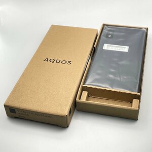 未使用品 AQUOS wish3 A302SH ブラック Android スマートフォン ワイモバイル SIMフリー