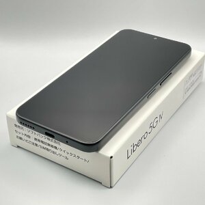 中古美品 Libero 5G IV A302ZT ブラック ワイモバイル SIMロックなし SIMフリー