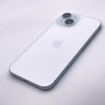 中古美品 Apple アップル iPhone 15 128GB ブルー SIMロックなし SIMフリー_画像2