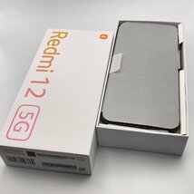 未使用品 Redmi 12 5G XIG03 ミッドナイトブラック au SIMロックなし SIMフリー_画像1