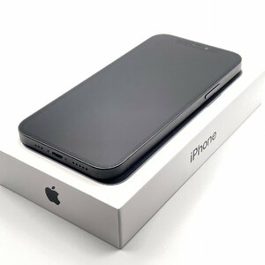中古品 Apple アップル iPhone 12 64GB Black SIMロックなし SIMフリー