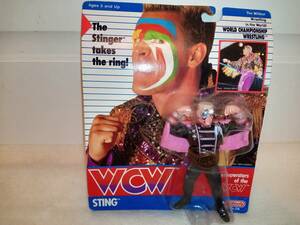 ガルーブ製　galoob WCW スティング　ブラックコスチュー　UK限定版