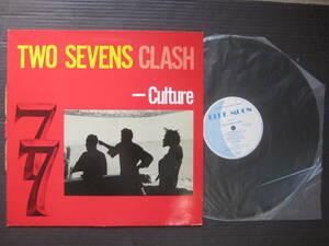 CULTURE　TWO SEVEN CLASH　1978年　US　BLUE MOON RECORD　美品