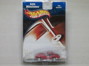 1963 CORVETTE　Auto Milestones　Hot Wheels